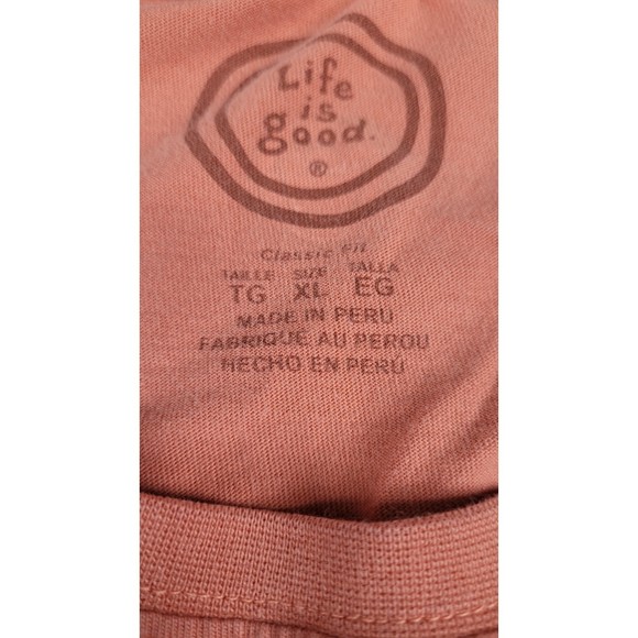 Life Is Good Do what you like like what you do Adult Tee Size XL - Picture 7 of 7